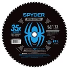 Spyder 14-INCH 72-TOOTH Saw Blade For Metals And Stainless Steel 13506 New. Price: $201.99.