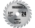 Rockwell RW9231 Versacut 3-3/8-INCH 24T Carbide-tipped Pack Of 1, Color New. Price: $28.41.