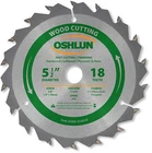 Oshlun SBW-055018 5-1/2-INCH 18T Fast Cutting Trimming Blade 5/8-INCH Arbor New. Price: $16.50.
