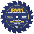 Irwin Tools Marathon Weldtec Circular Saw Blade 5-3/8-INCH 18T 4935203 New. Price: $10.99.