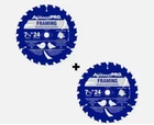 Avanti Pro 7-1/4 In. X 24-TOOTH Framing Circular Saw Blade (2-PACK) P0724R2 New. Price: $15.99.