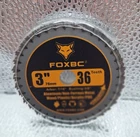 New Foxbc 3' Carbide Circular Saw Blade 36T Non-ferrous Metal/wood/plastic/pvc. Price: $21.99.