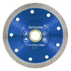 Goyonder Inch Tile Blade, Super Thin Diamond Saw 4.5"-BLUE, New. Price: $12.22.