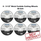 Pack Ultra Saw Blades Dremel Discs Metal Carbide Cutting Wheels 3-1/2" 60 Grit New. Price: $36.06.