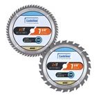 Luckyway 7-1/4 Inch Circular Saw Blade 24T Framing & 60T Fine Finish With 5/8... New. Price: $23.60.