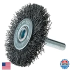 Mercer Industries 182020B 2IN X 1/4IN Shank Crimped Wire Wheels Pack .014 Ste New. Price: $81.05.