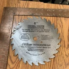 Vintage Oldham United States Saw 8" X24TOOTH Blade Used B800-C. Price: $19.47.