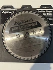 Avanti A1040X General Purpose Carbide Saw Blade, Silver, 10" 40T New. Price: $15.00.