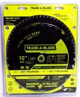 (j) Norske Trade-a-blade 10" X 28T & 60T Carbide Blades Combo Pack #TCSBT150C New. Price: $46.99.