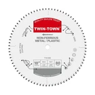 Twin-town 10-INCH 80 Tooth Tcg Aluminum Cutting Blade For Miter/table Saw... New. Price: $36.49.