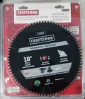 Craftsman 17032 10" X 80T Thin Kerf Finishing Carbide Saw Blade Israel (used). Price: $20.00.