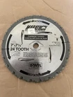 5 Pack - Marathon Circular Saw Blade, 1/4 Inch, 24 Tooth, Framing (DW3178) New. Price: $30.00.