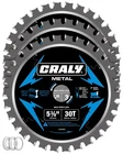 Craly 5-3/8 Inch 30 Teeth Steel And Ferrous Metal Cutting Circular Saw Blade,... New. Price: $86.44.