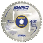 Irwin 14031 Marathon 7-1/4-INCH Tooth Atb Finishing Saw Blade With 5/8-INC... New. Price: $15.75.