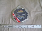 (1) New Irwin 5-3/8" 24T Weldtec Construction Circular Saw Blade 1934296. Price: $25.90.