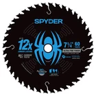 Spyder 7-1/4-INCH 60-TOOTH Ultra Fine Finish Saw Blade For Wood 13018 New. Price: $30.99.