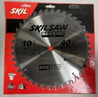 Sealed Skilsaw 75140 Carbide-tipped 40-TOOTH 10" Circular Blade (A7) New. Price: $22.95.