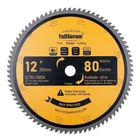 Yullsorom 12-INCH 80-TOOTH Miter/table Saw Blades Tct 80T, Yellow New. Price: $45.66.