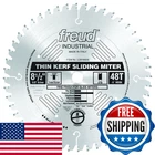 Freud LU91M008 8.5X48T Thin Kerf Sliding Compound Miter Saw Blade New. Price: $95.62.