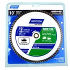 Norton 50515038 Turbo Rim Diamond Saw Blade, 10-IN. Quantity New. Price: $56.53.