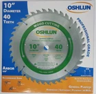 Oshlun 10" 40T General Purpose Saw Blade SBW-100040 Wood Cutting Professional New. Price: $41.99.