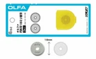 Olfa Rotary Cutter Spare Blade Circular Knife 18MM RB18-2 Made In Japan New. Price: $135.88.