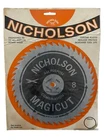 Nicholson Magicut Saw Blade 5/8 3/4 Arbor Brand New. Price: $10.50.