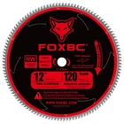Foxbc Aluminum Cutting Saw Blade, 120T Tooth, Tcg With 1-INCH Arbor New. Price: $70.55.