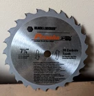 *new* Old Stock Black & Decker Piranha 1/4" 73-737 Carbide Saw Blade 24 Teeth. Price: $12.95.