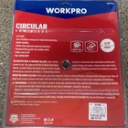 Workpro 10IN 40T Carbide Circular Saw Blade For Wood, 5/8IN Arbor New. Price: $11.00.