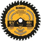 Dewalt DWA161240 6-1/2" X 40T Crosscutting Circular Saw Blade New. Price: $30.99.