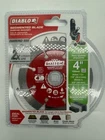 Diablo In. Diamond Segmented Cut-off Discs For Masonry DMADS0400 New. Price: $22.95.