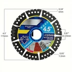 1/3X Diamond Multi-purpose Saw BLADES,4.5 Inch Heavy Duty Cutting New. Price: $7.89.