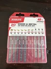 Diablo DJT20S T-shank Wood & Metal Piece Jig Saw Blade Set With Case New. Price: $20.00.