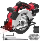 Powersmart 20V 6-1/2 Inch Cordless Circular Saw With 4.0AH Battery ... Fast Ship New. Price: $145.99.