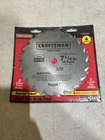 Craftsman 7-1/4" 4-PACK 9-32300 20-TOOTH Chisel & 40 Cut/rip New. Price: $19.99.