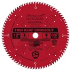 Freud 12" Thin Kerf Fine Finish Crosscut Blade With Perma-shield Coating New. Price: $77.52.