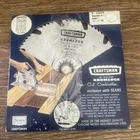 Sears Craftsman Kromedge 1/2" Fine Cut Saw Blade Cat. No. 32639 Open. Price: $19.99.