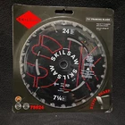 Skilsaw 7-1/4-IN 24-TOOTH Carbide Circular Framing Blade 75924 New. Price: $18.75.