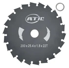Inch Tooth 8" X Brush Cutter Trimmer Blade With 25.4/20MM Arbor Compati New. Price: $18.97.