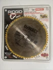 Ridgid R12100 12" Teeth Carbine Saw Blade T3 Ultimate Polished Finish New. Price: $50.00.