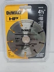 Dewalt 4-1/2" Hp Segmented Diamond Blade (DW4782) New. Price: $18.00.
