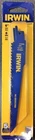 Irwin 372656P5 6" X 6TPI Bi-metal Reciprocating Saw Blade 5PK Usa New. Price: $6.00.