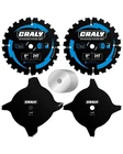 Craly Inch Carbide Stacked Dado Blade Set 24 Teeth 5/8 Arbor New. Price: $144.99.