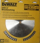 Dewalt DW7163 10-INCH 60 Tooth Atb Thin Kerf Crosscutting Saw Blade New. Price: $61.70.