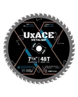 Uxace 7-1/4-INCH 48-TOOTH Circular Saw Blade, 5/8-INCH Arbor, Ferrous Metal, ... New. Price: $29.87.