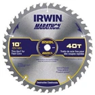 Irwin Industrial Tools 14070 10-INCH 40-TEETH Miter And Table Saw Blade New. Price: $28.95.