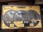Dewalt 10 Saw Blade Combo Pack New. Price: $60.00.