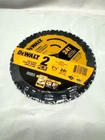 Dewalt 7-1/4-IN 24-TOOTH Rough Finish Carbide Circular Saw Blade (2-PACK)*NEW. Price: $17.50.
