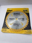 Dewalt 8-1/4" 40 Carbide Teeth Smooth Finish Construction Saw Blade DW3184 New. Price: $31.89.